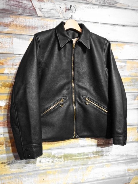 Dapper's Lot1664 ”30's Thurlow's Deerskin Sports Jacket” （BLACK） - OLD  STAND UP