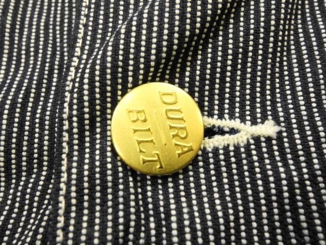 Dapper's 【DURA-BILT】 ”JACKETS” 26-J （8oz PIN STRIPE