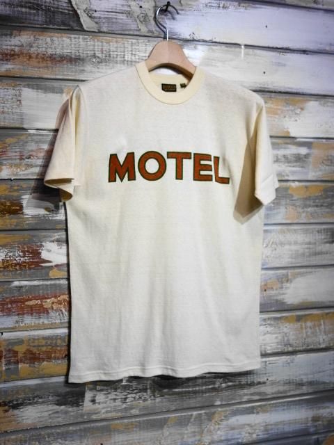 FREEWHEELERS フリーホイーラーズ MOTEL 半袖Tシャツ 全2色【FREE WHEELERS/フリーホイーラーズ】2024SS「Short