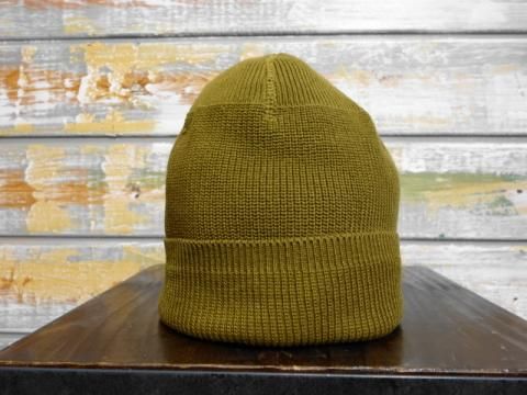 Dapper's Lot1725 ”Classical Type A-4 Cotton Knit Cap”（MOSS