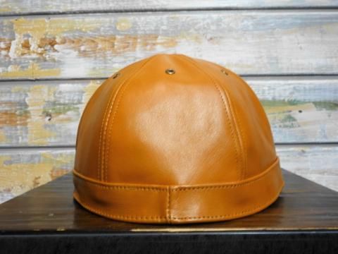 ダッパーズ　Horsehide Leather Work Cap Lサイズ Dapper's / ダッパーズ Dapper's ワークキャップ LOT1741 40's