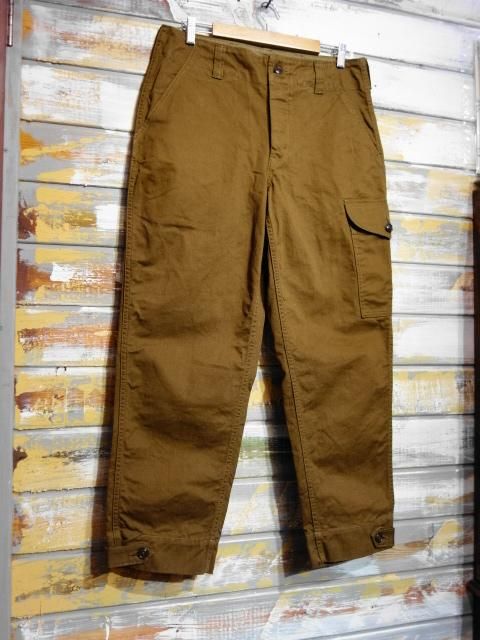 FREEWHEELERS ”AVIATORS' TROUSERS”（DARK SEPIA BROWN） - OLD STAND UP