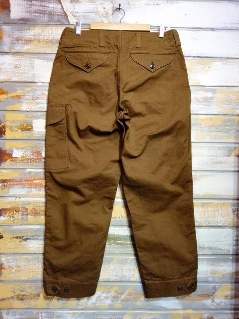 FREEWHEELERS ”AVIATORS' TROUSERS”（DARK SEPIA BROWN） - OLD STAND UP