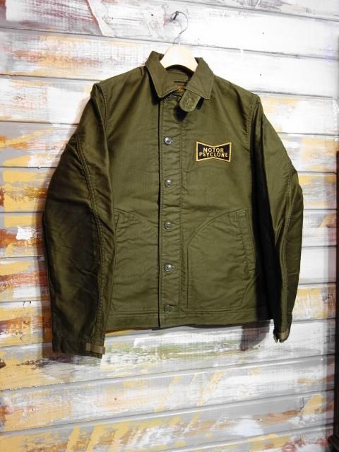 FREEWHEELERS ”CHOP EM” DECK WORKER JACKET（DAEK KHAKI GREEN
