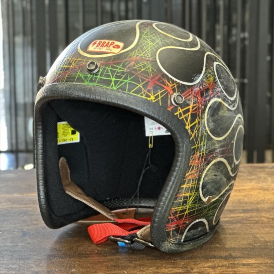 BRAP HELMET CUSTOM 020 - No Budz Online Shopping