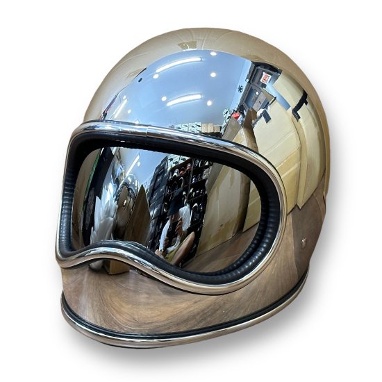 新サイトへ移動】 SPACE HELMET FINAL EDITION CHROME スペースヘルメット クロムメッキ -  ホームページから新ショッピングサイトをご覧ください