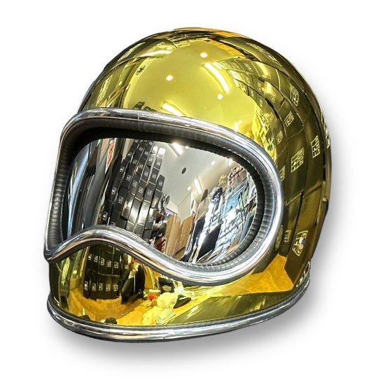 新サイトへ移動】 SPACE HELMET FINAL EDITION GOLD CHROME スペースヘルメット ゴールドメッキ -  ホームページから新ショッピングサイトをご覧ください