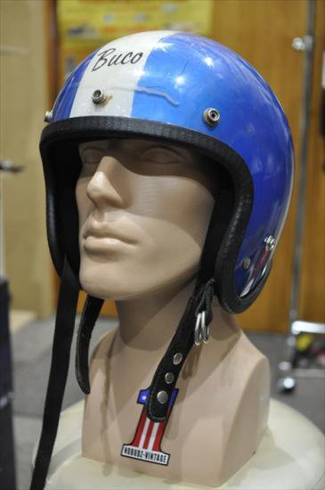 BUCO GT  オリジナル ビンテージ ヘルメット 希少 黒白 59cm ブコ