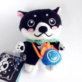 【京都府】和み柴っこ ボールチェーン 青バッグ