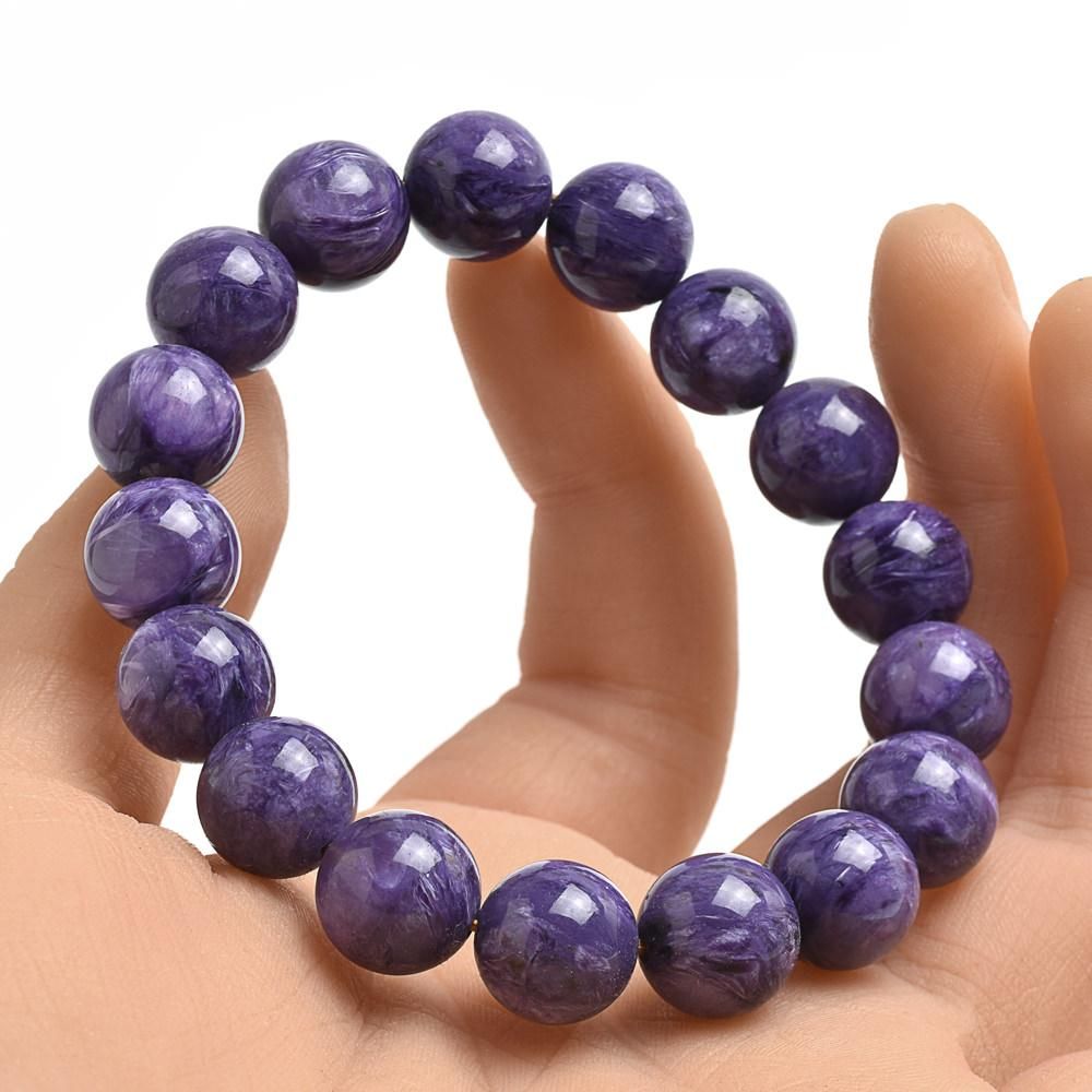 プレミアム] チャロアイトブレスレット 12mm #DB040 - プレミアム