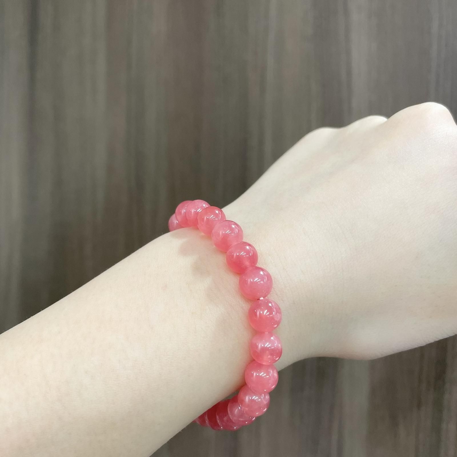 インカローズ（ロードクロサイト）ブレスレット 8mm #HM071