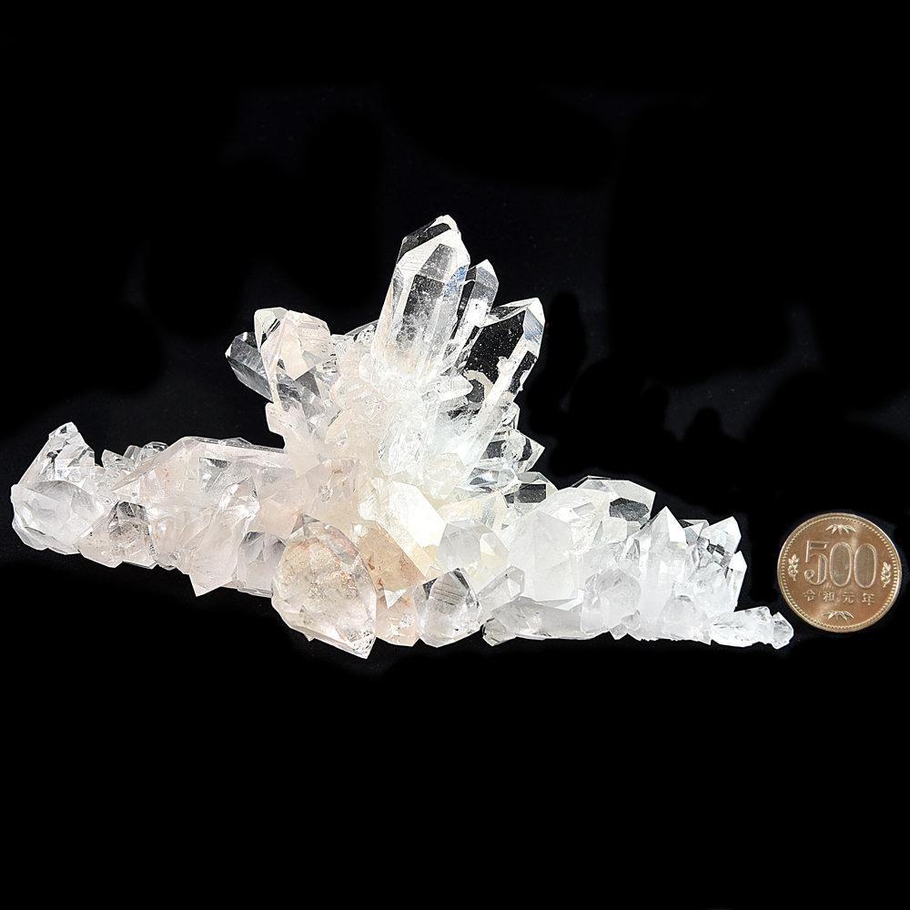 アーカンソー産水晶クラスター プレミアム] アーカンソー産水晶クラスター 200x95x90mm #KB057