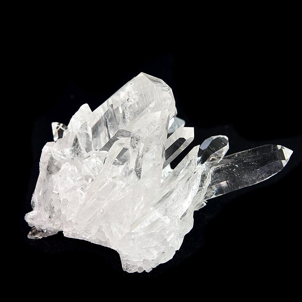 水晶クラスター 年代物の希少☆アメリカアーカンソー州産 水晶クラスター 310g C