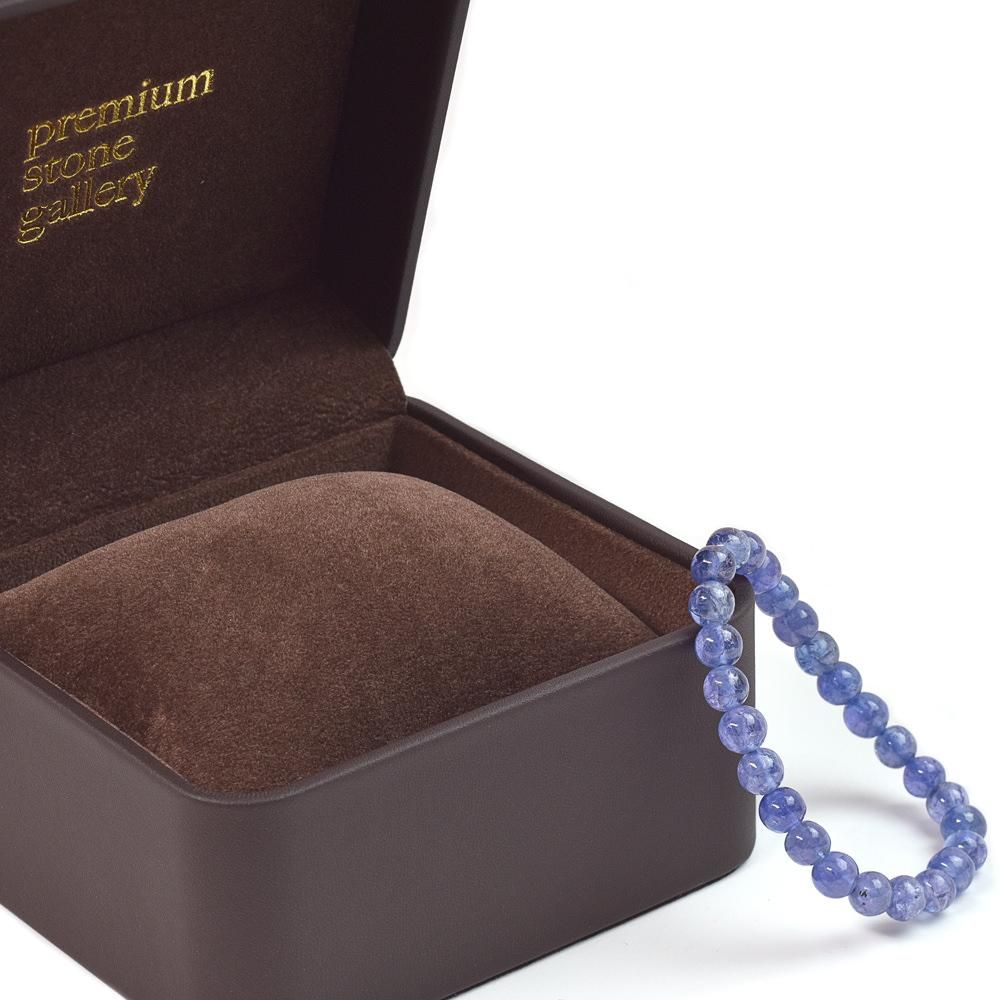 タンザナイト ブレスレット 7mm #KC524 - プレミアム天然石専門店