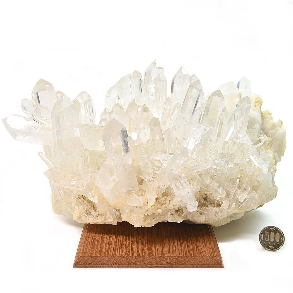 コロンビア産 水晶 クラスター 7.6kg #JK209 - プレミアム天然石専門店