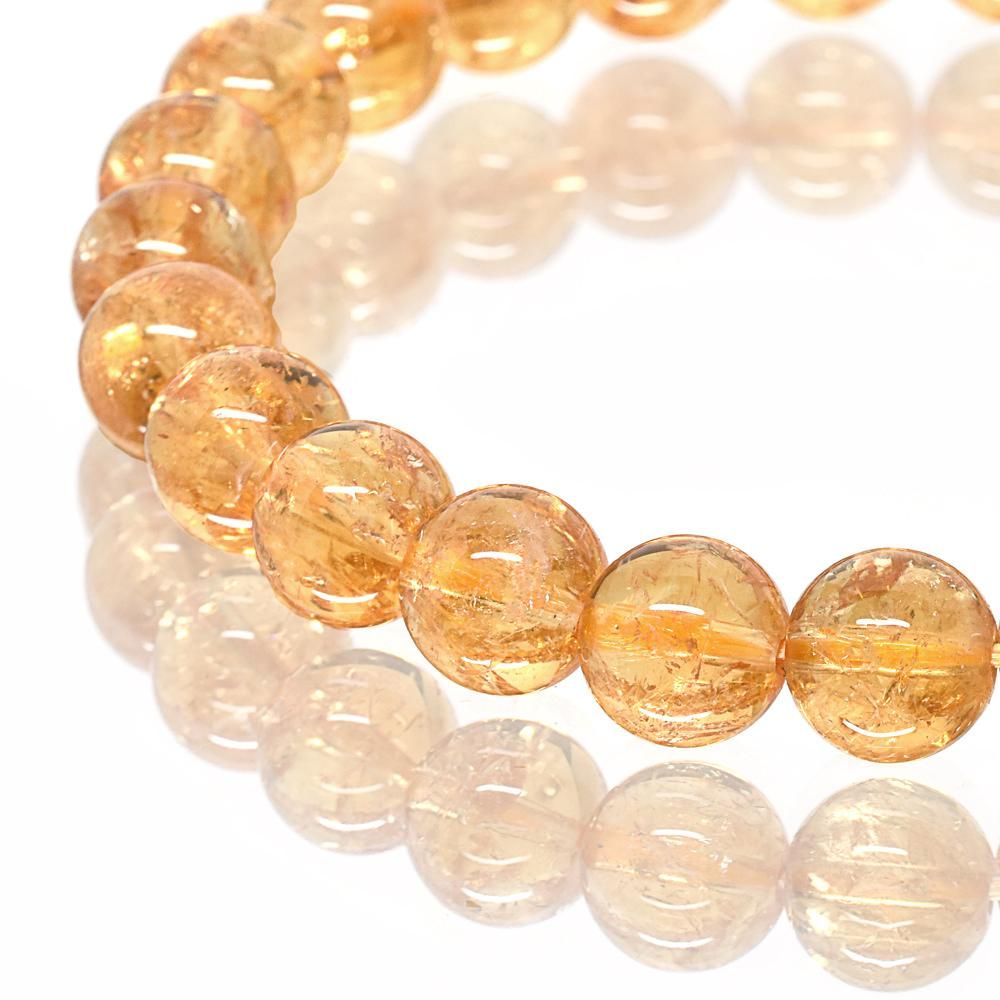 インペリアルトパーズ ブレスレット 8mm #KL506 - プレミアム