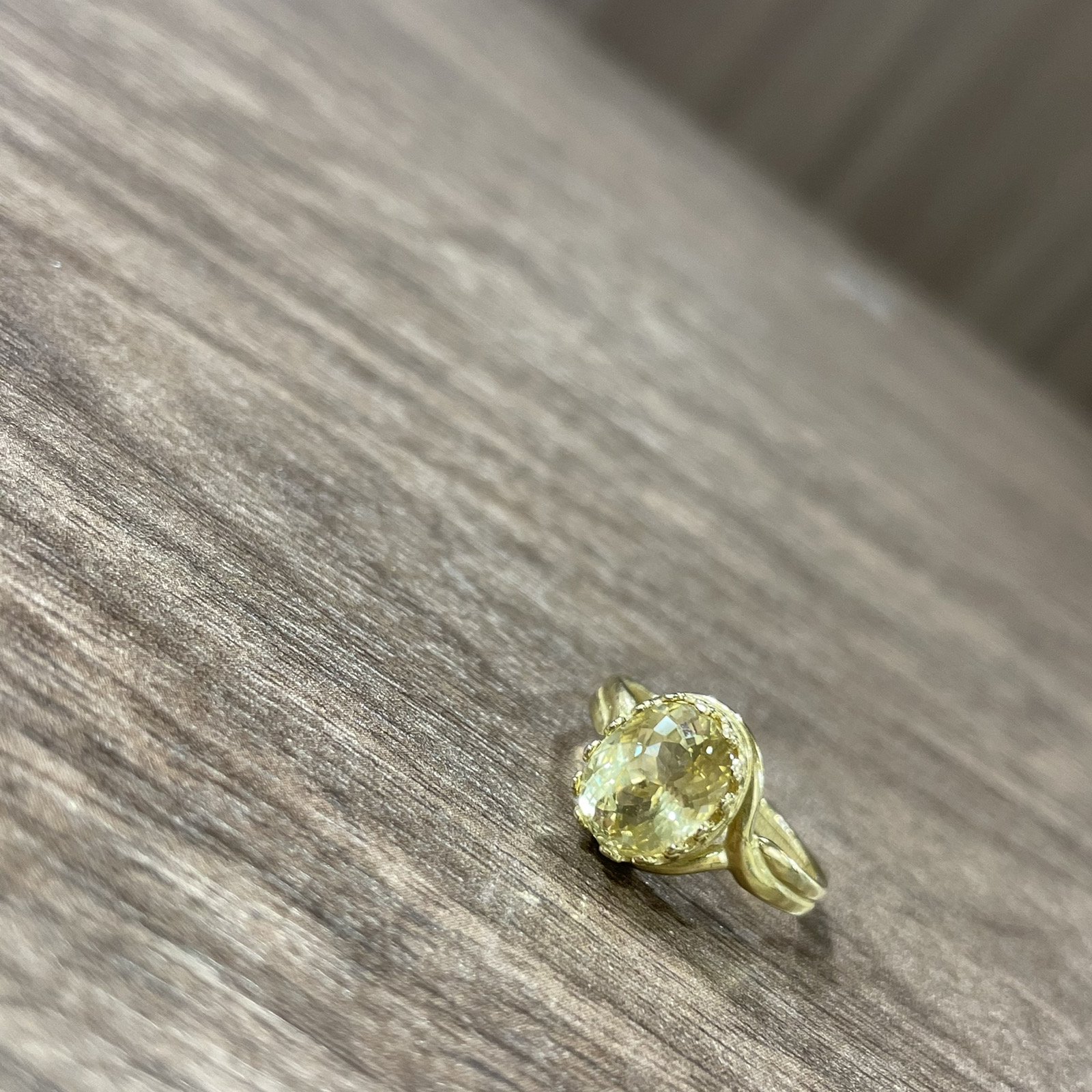 天然石リング（ヘリオドール[イエロー・ベリル] 2.842ct ）#LR040 - プレミアム天然石専門店 premium stone gallery