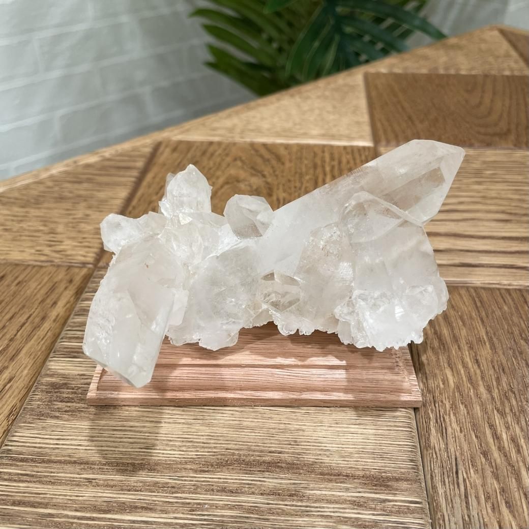 ヒマラヤ水晶クラスター　マニカラン水晶 マニカラン/パールヴァティー産ヒマラヤ水晶クラスター
