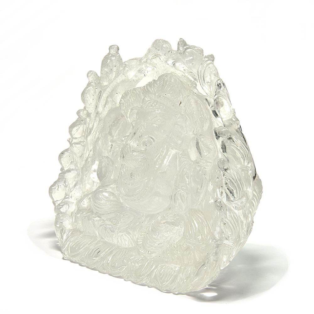 ガネシャヒマラヤ水晶 GN0036 【稀少・美品】 インド産ヒマラヤ水晶 ガネーシャ 水晶