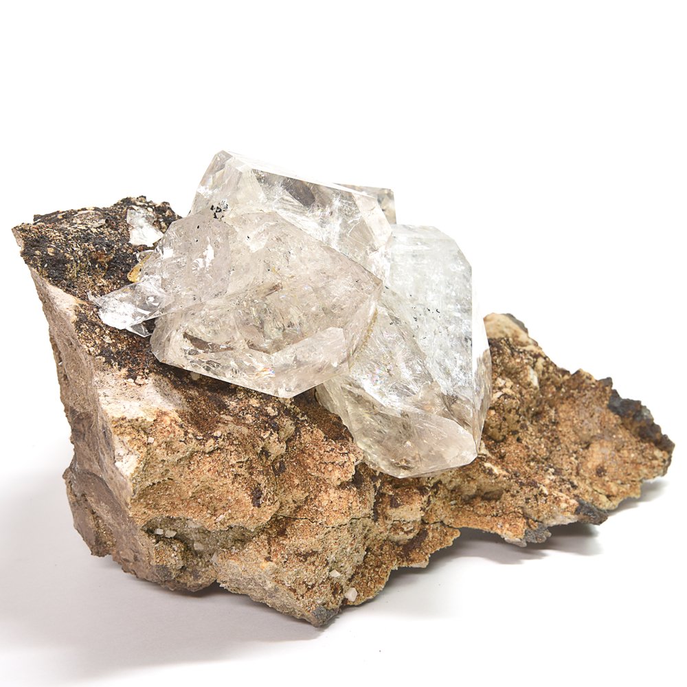 ハーキマーダイヤモンド（母岩付き） クラスター 1640g #KB070