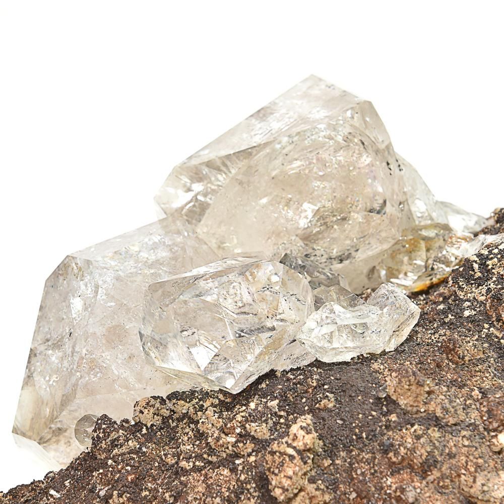 ハーキマーダイアモンド大粒クラスター ハーキマーダイヤモンド（母岩付き） クラスター 1640g #KB070