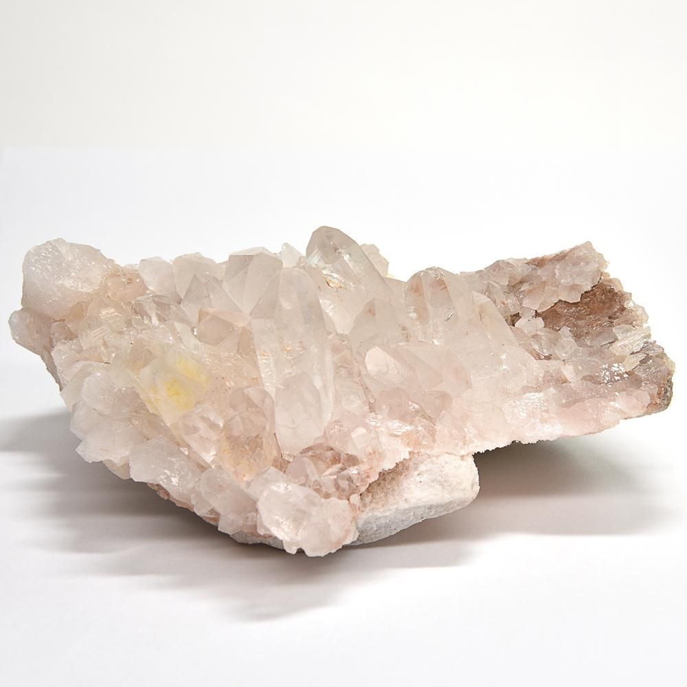 ヒマラヤ水晶クラスター　マニカラン水晶 インド/マニカラン産ヒマラヤ水晶クラスター（未加工原石、群晶