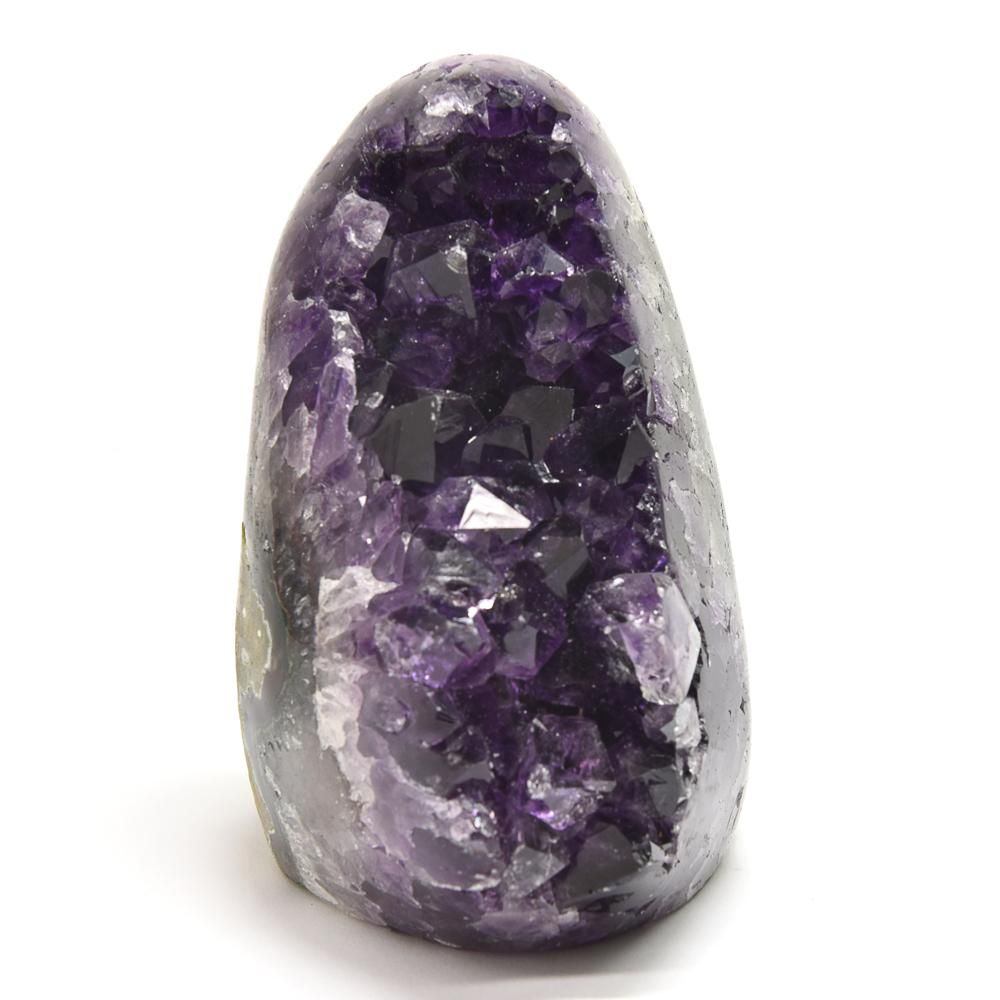 ウルグアイ産] アメジスト原石クラスター スタンドタイプ #ML0842