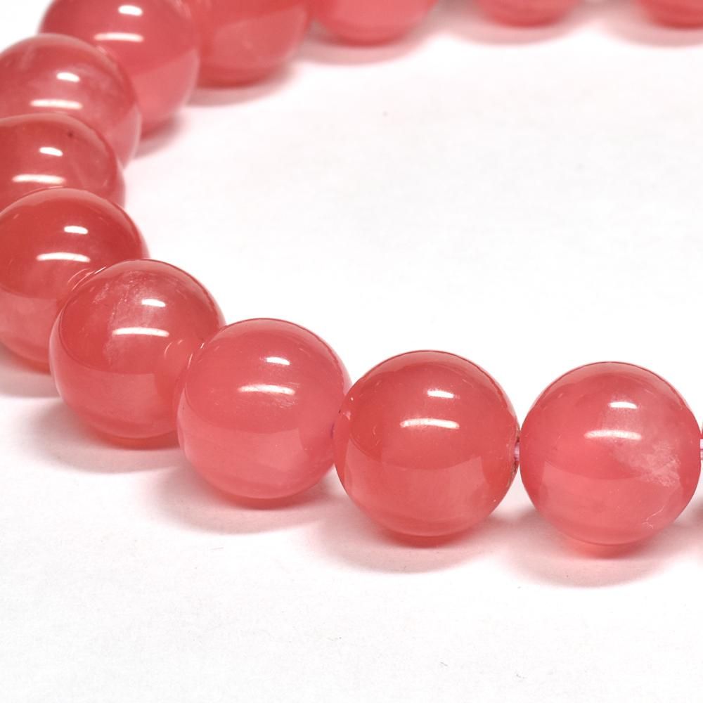 高品質] インカローズ（ロードクロサイト）ブレスレット 9-9.5mm