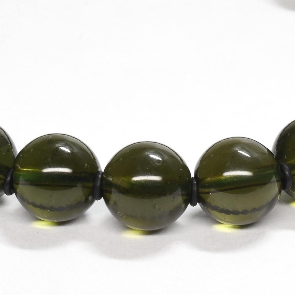 モルダバイト ブレスレット 10mm #MK764 - プレミアム天然石専門店