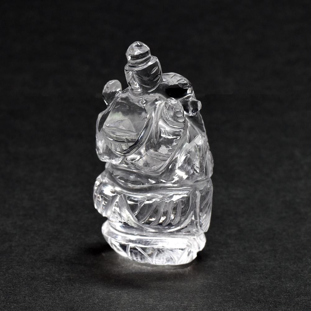 ヒマラヤ水晶「ガネーシャ像」 51.6x30x26.6mm #NB554