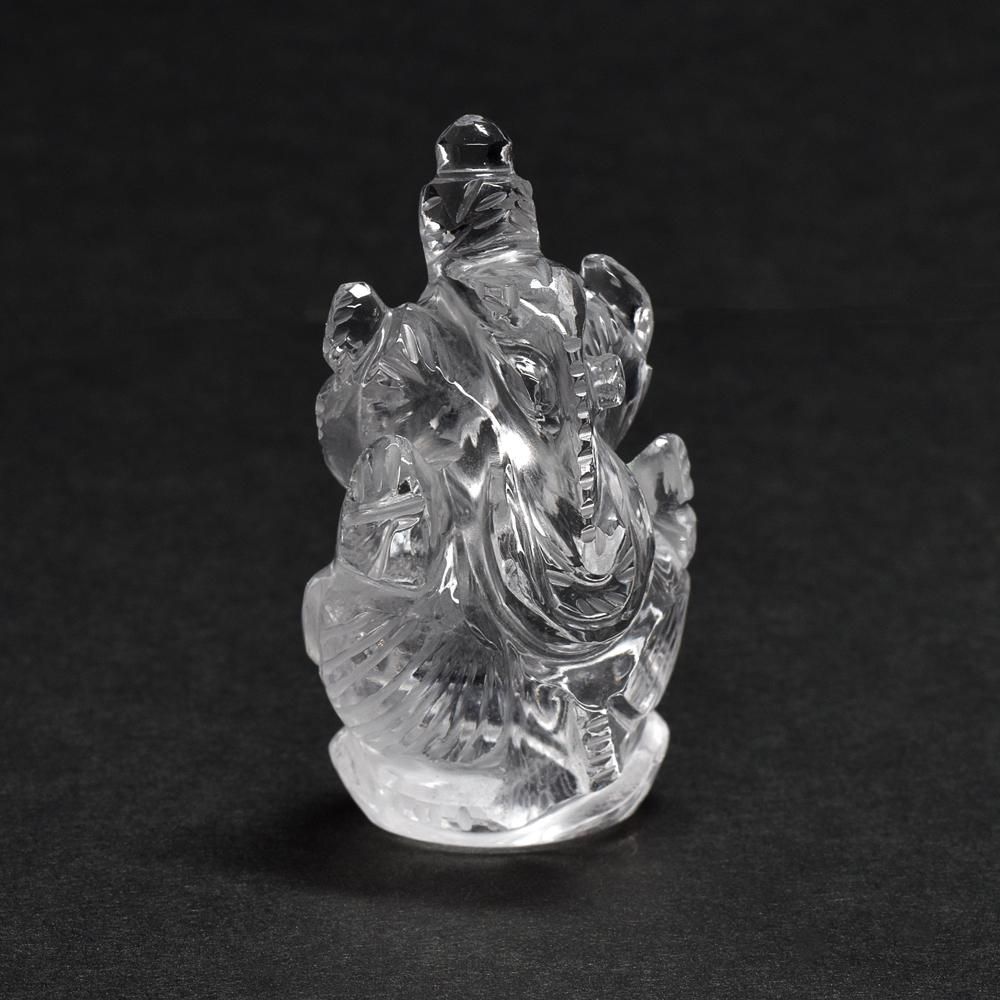 ヒマラヤ水晶「ガネーシャ像」 51.6x30x26.6mm #NB554