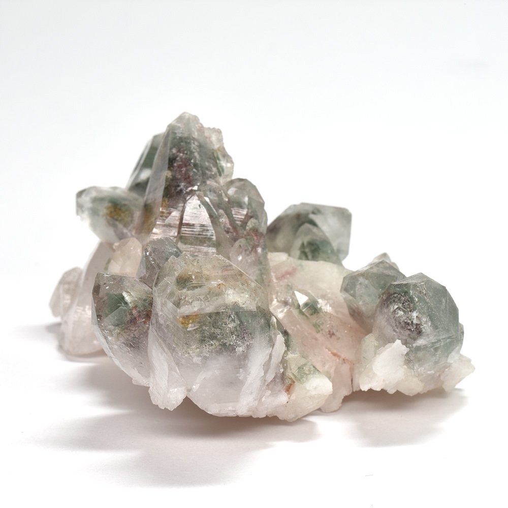 緑泥石入りヒマラヤ水晶クラスター 135g #GA046 - プレミアム天然石 ...