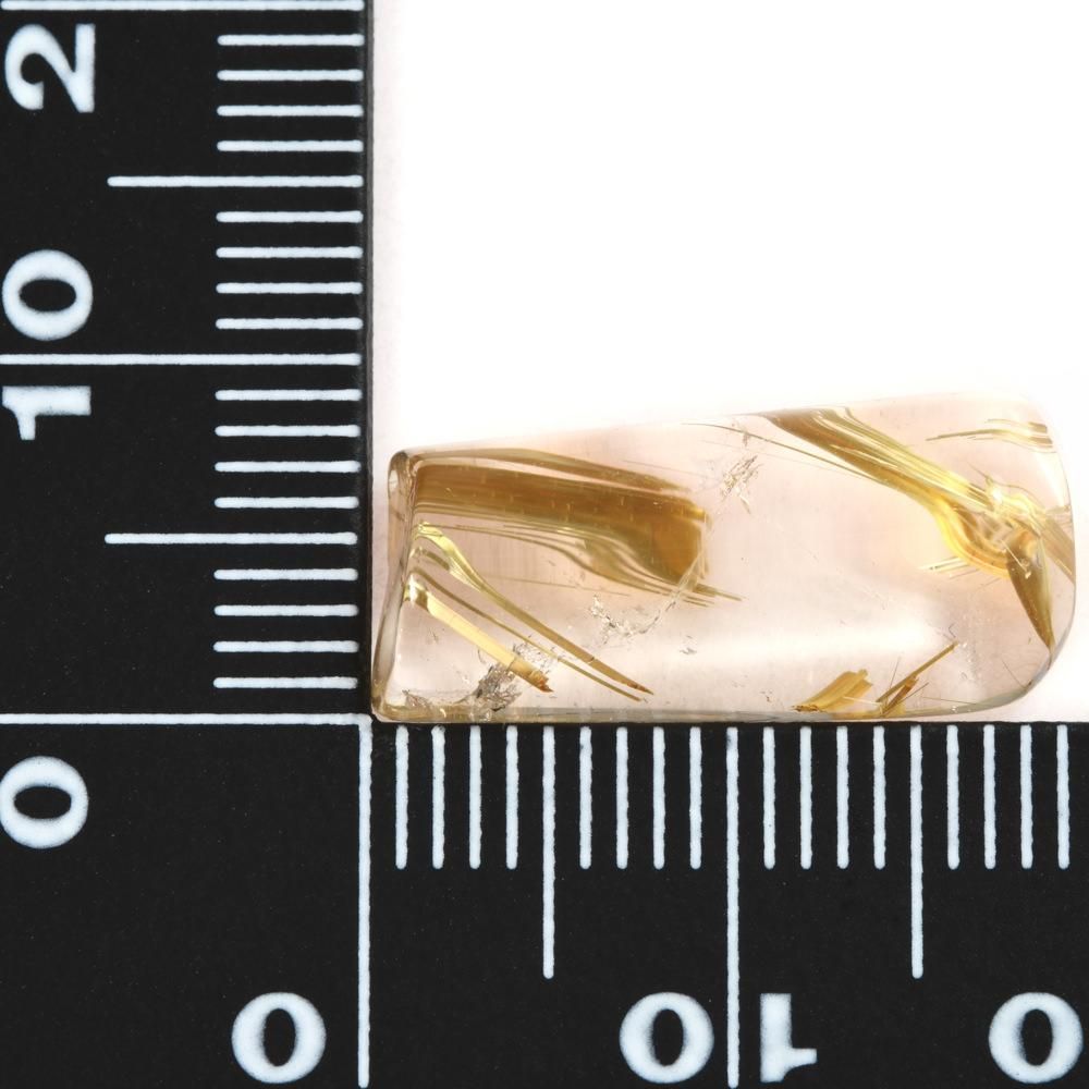 綺麗　ゴールデンルチル　タンブル 4 ルチルクォーツ 太陽ルチル ルチルクォーツ ペンダント 金運