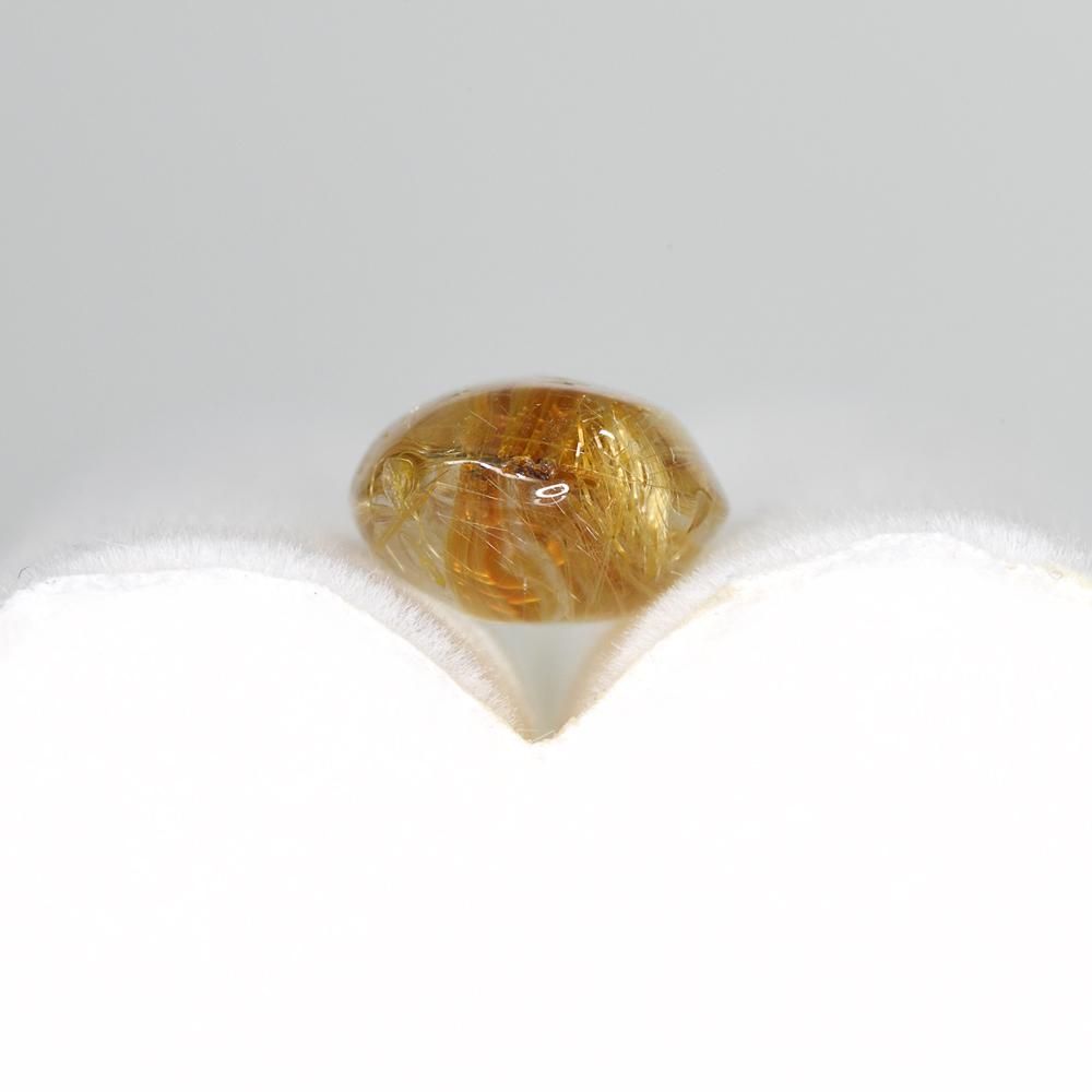 ゴールドルチルクォーツ タンブル 16.9x8.9x5.7mm #NC169 - プレミアム