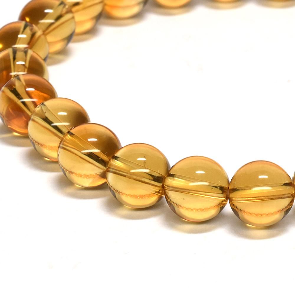 高品質] シトリン ブレスレット 7mm #NE115 - プレミアム天然石専門店