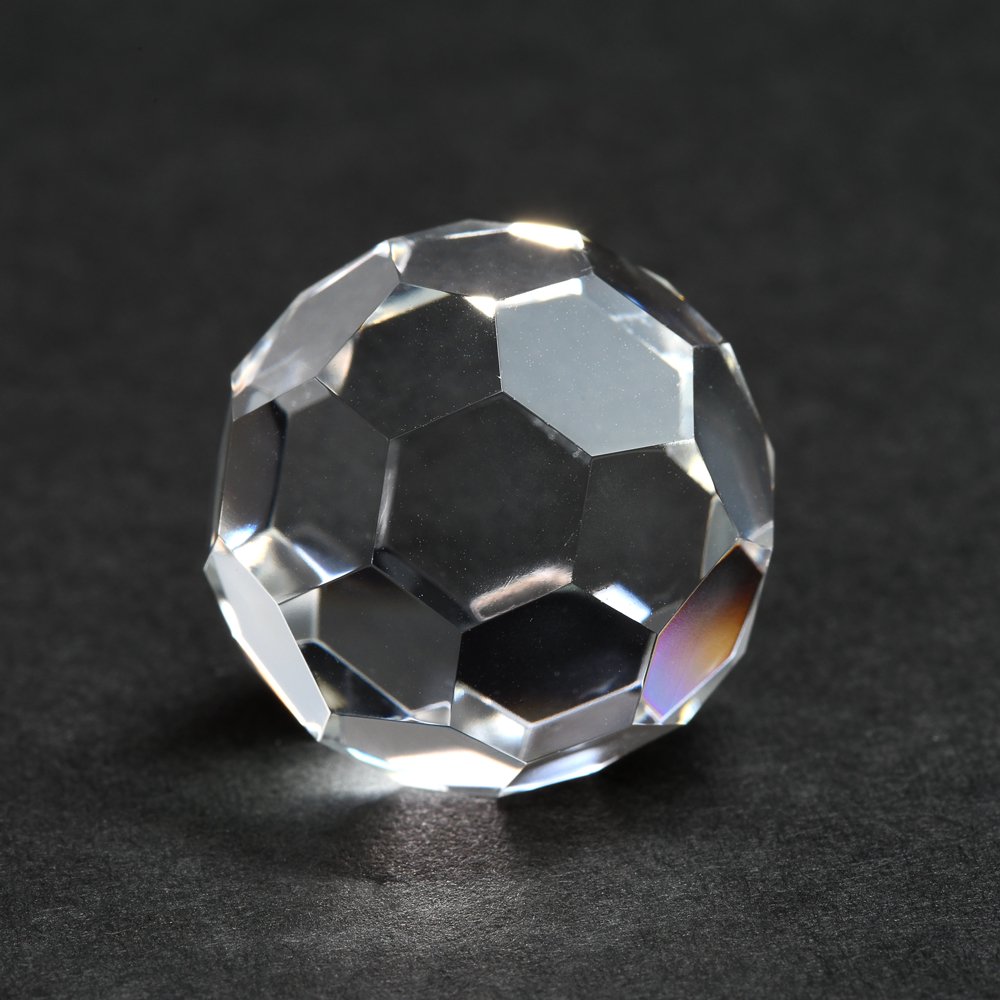 天然水晶 バッキーボール 25mm #NE062 - プレミアム天然石専門店