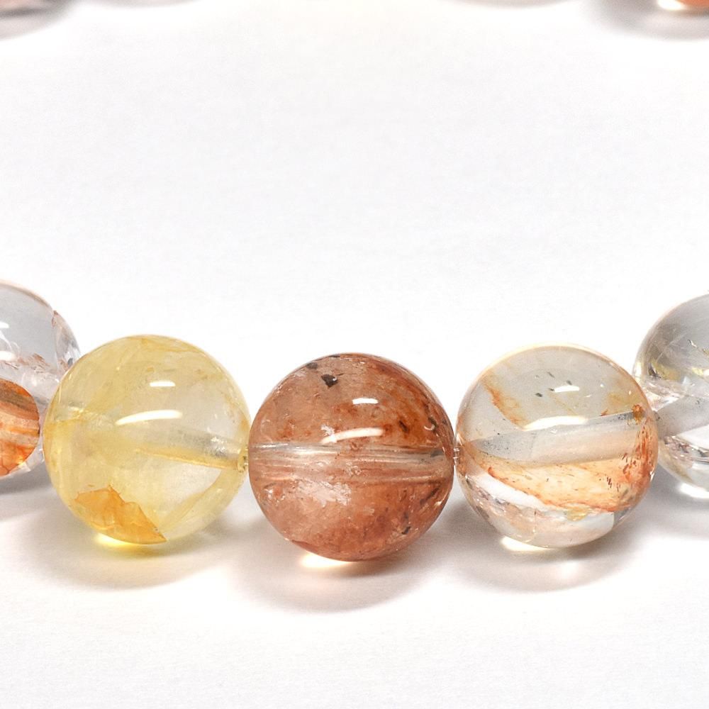 リモナイト・イン・クォーツ ブレスレット 9-9.5mm #NK568