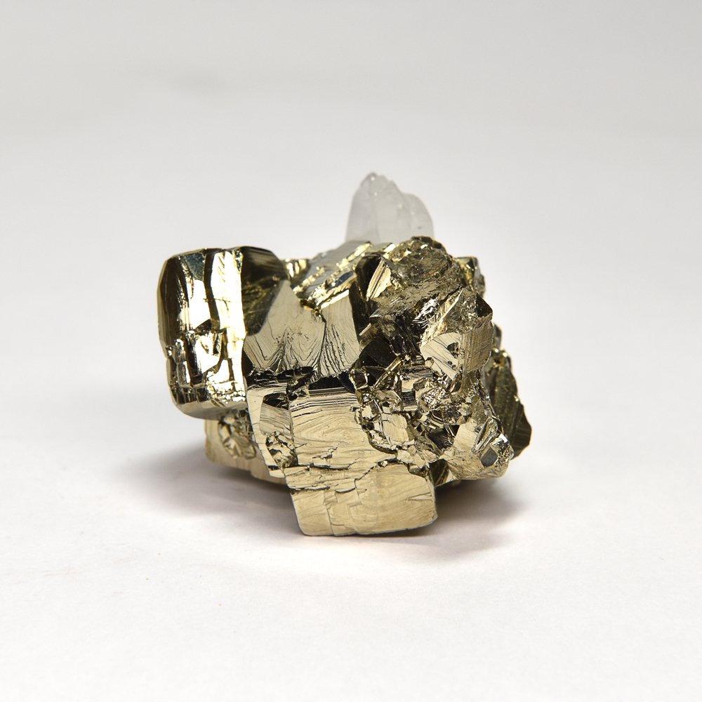パイライト（水晶共生鉱） 原石 44x54x35mm #NH112 - プレミアム天然石