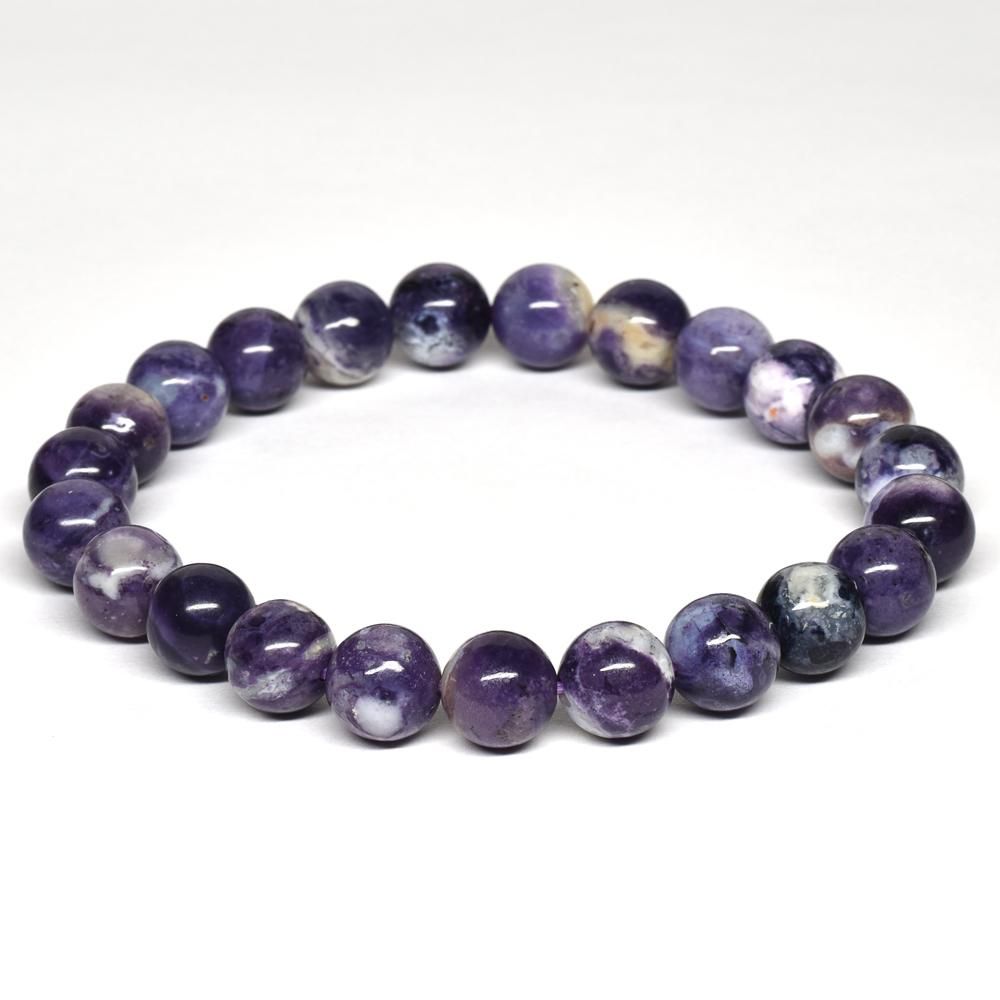 ティファニーストーン　ブレスレット 希少]ティファニーストーン ブレスレット 8-8.5mm #NK058