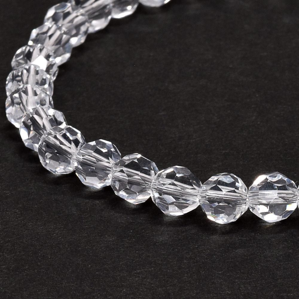 黒白天珠&手磨きバッキーボール〜ハーモニーブレス 黒白天珠&手磨きバッキーボール〜ハーモニーブレス - Himal