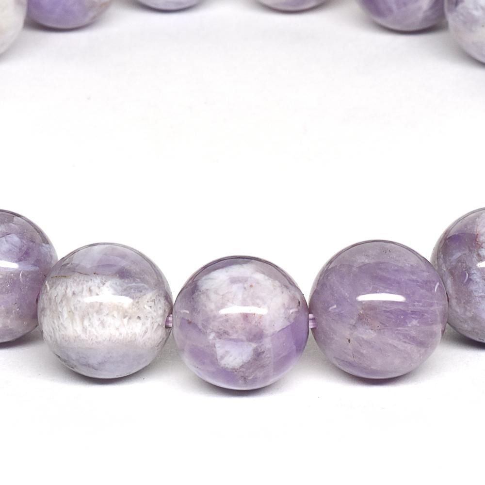 アメシスティンクォーツ ブレスレット 11mm #NJ022 - プレミアム