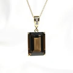 ドゥルージークォーツ ペンダントトップ 31.9x21.9x6.6mm #PE239