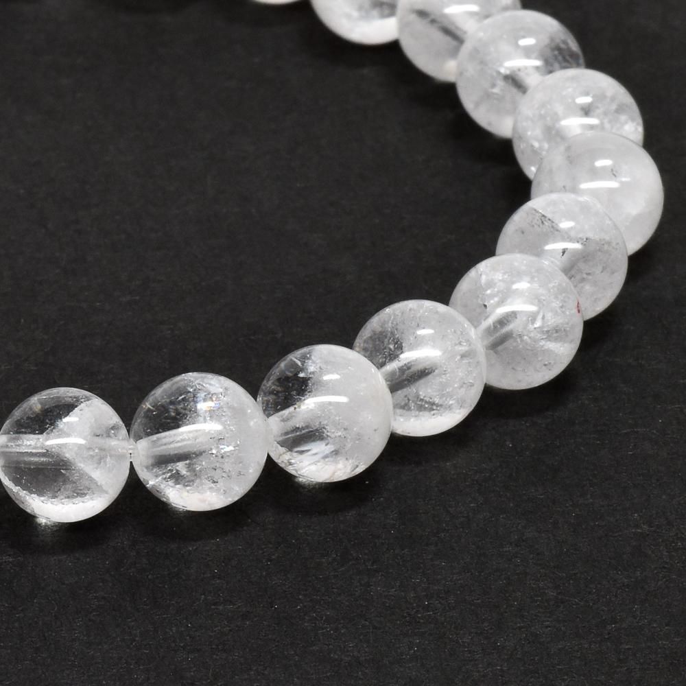 高品質] ホワイトファントムクォーツ ブレスレット 7mm #PF109