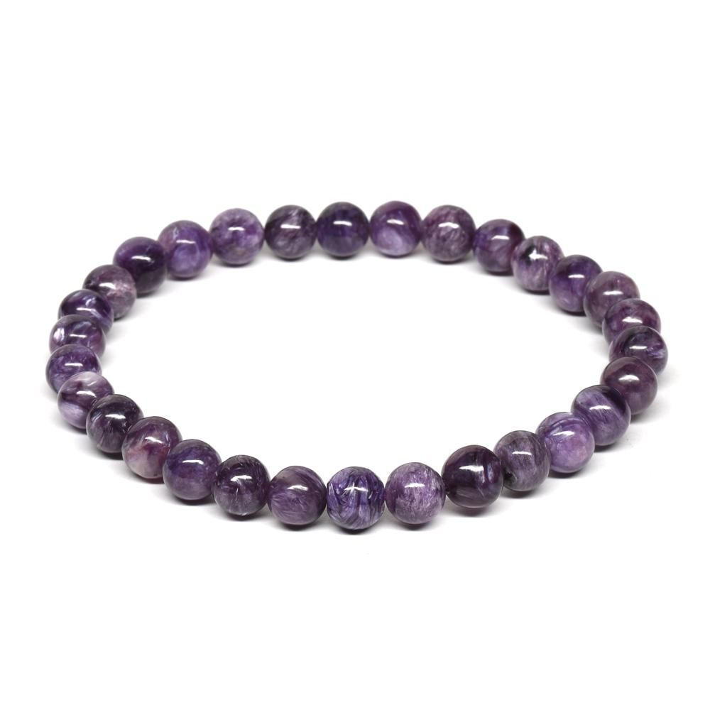 チャロアイト ブレスレット 6.5mm #PF139 - プレミアム天然石