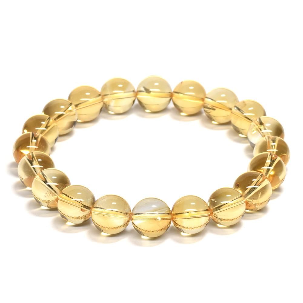 高品質　大玉　ウイスキーシトリン　ボタンカット　ブレスレット　天然石 高品質 大玉 ウイスキーシトリン ボタンカット ブレスレット