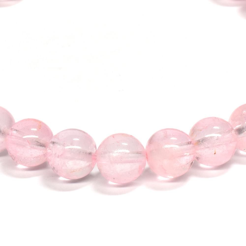 ピンクトパーズ ブレスレット 7mm #PG075 - プレミアム天然石専門店