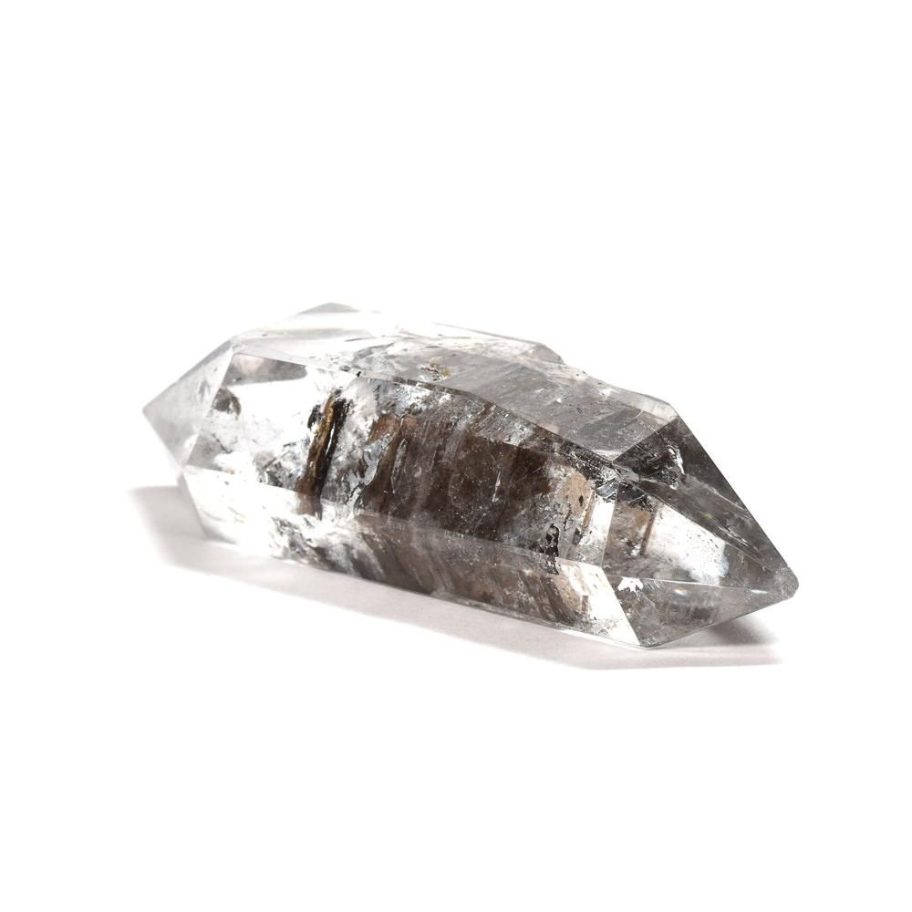 エレスチャルページ エレスチャルクォーツ 両剣ポイント・ルース 52.0ct #PE045