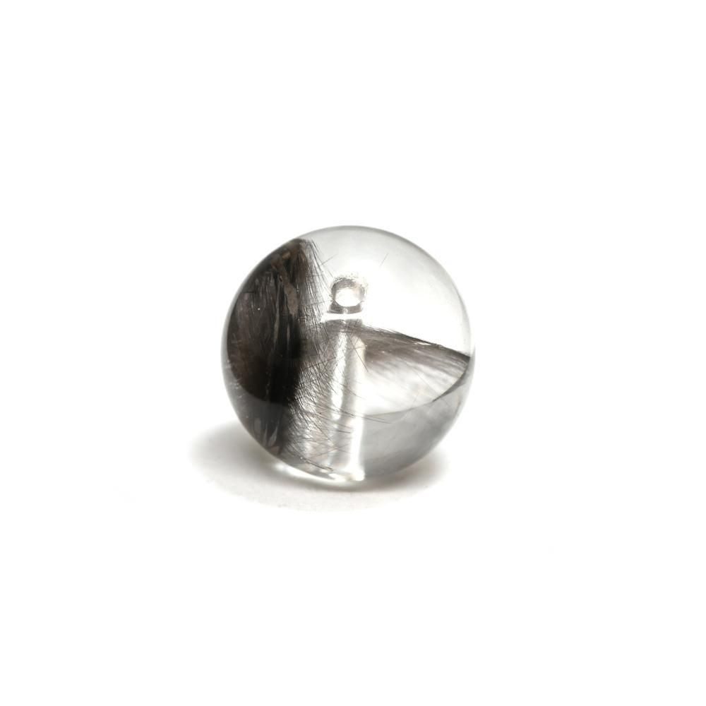 プラチナルチルクォーツ ビーズ 9.8mm #PF344 - プレミアム