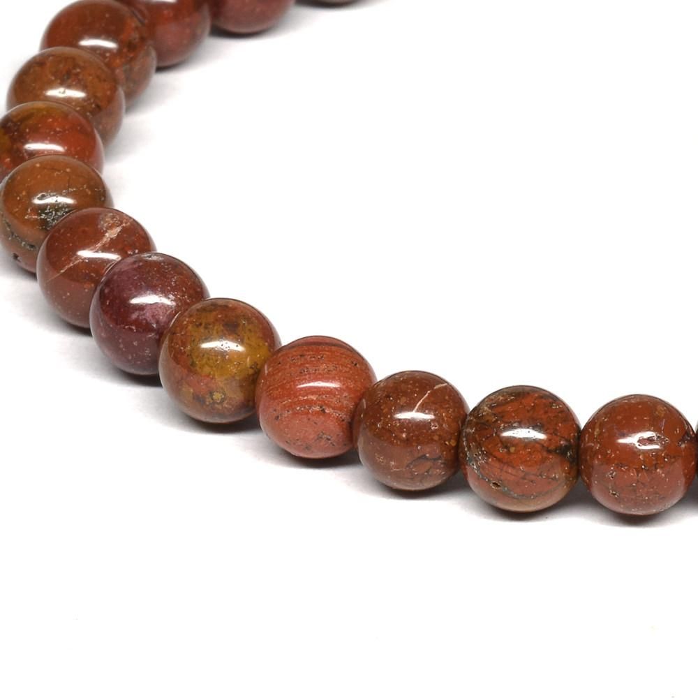 大赤売❣️【一点物】天然 ルビーブレスレット 約7mm colorfulbeads_211201113