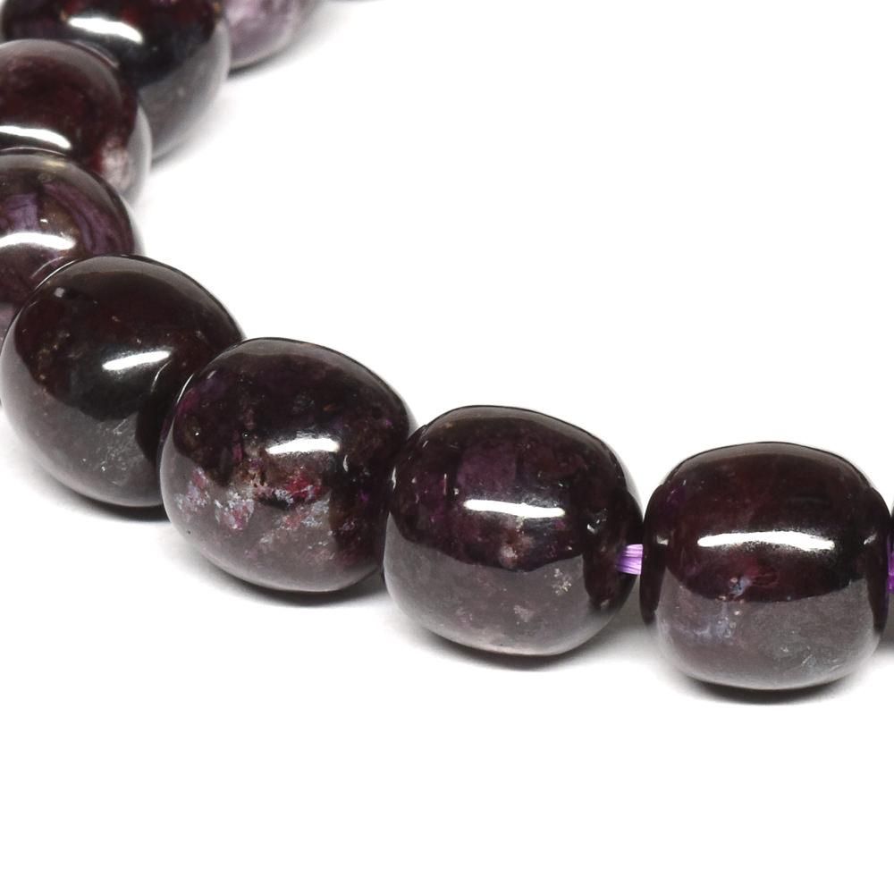 スギライト 俵型 ブレスレット 9.5mm #PG119 - プレミアム天然石